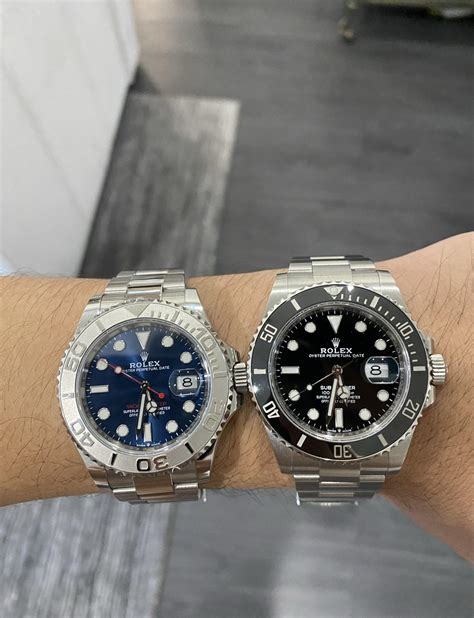 rolex yachtmaster vs submariner price|rolex yachtmaster vs submariner.